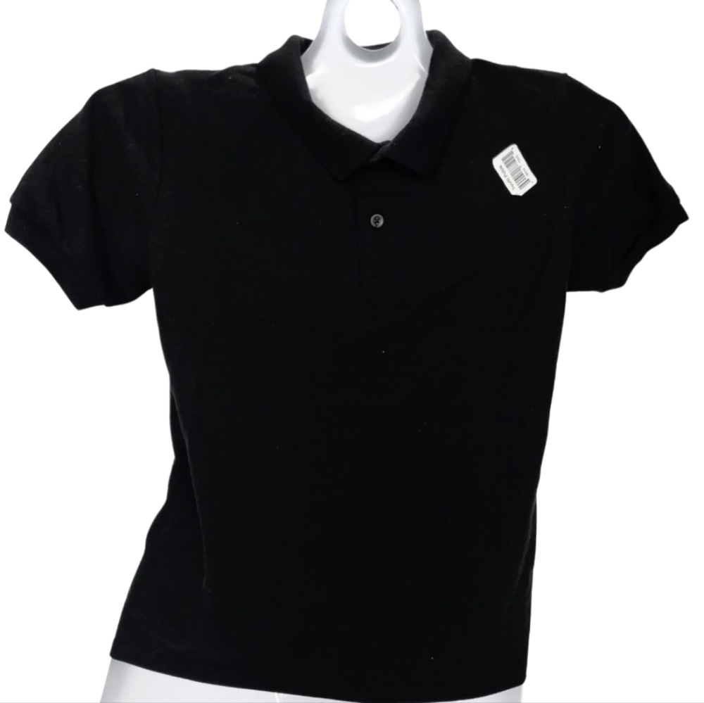 Black polo shirt for youth with NWT